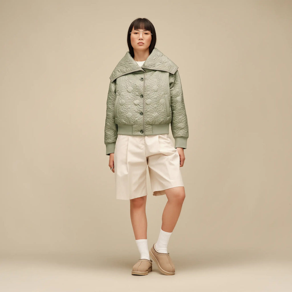 Women's Solein Oversized-Collar Jacket - VINITO