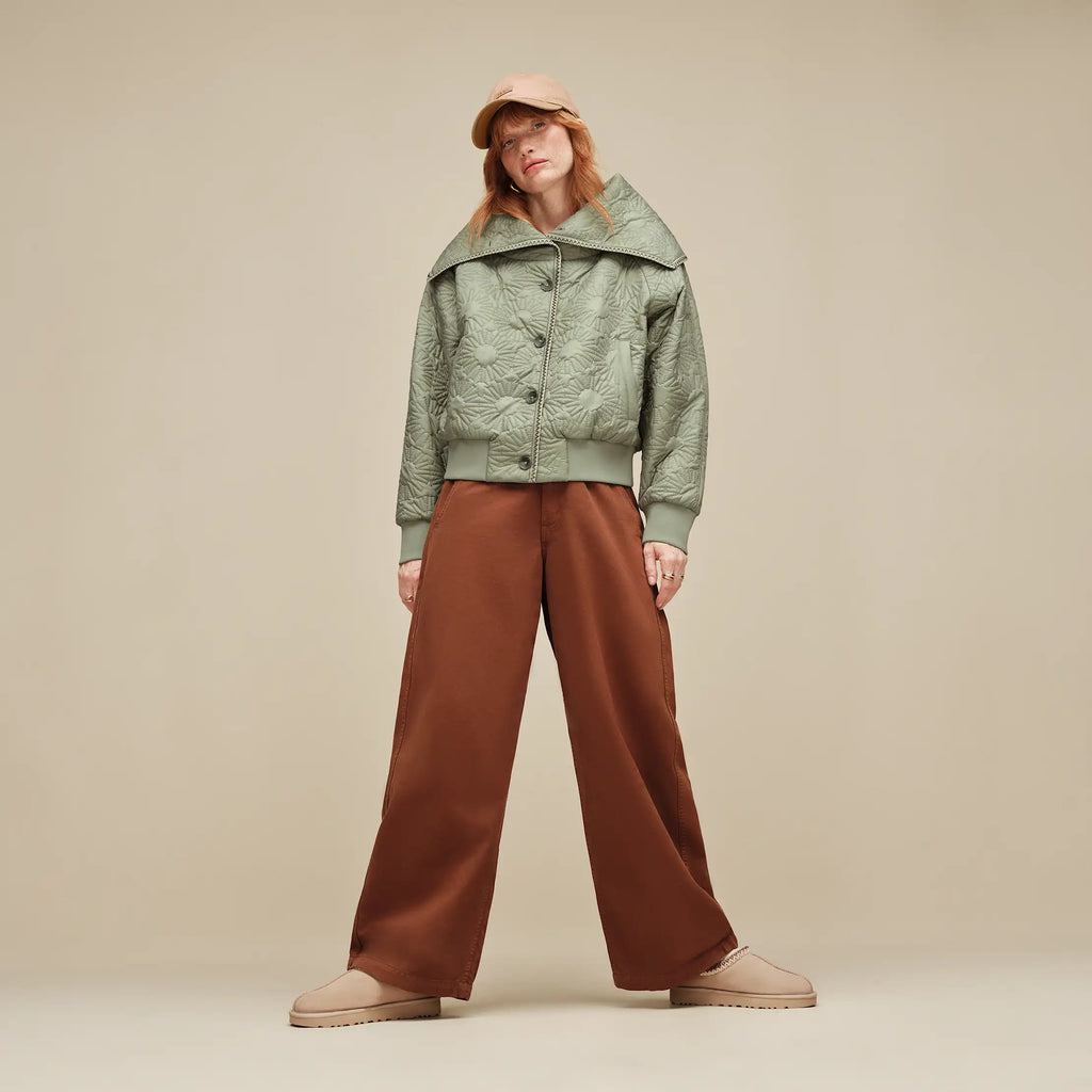 Women's Solein Oversized-Collar Jacket - VINITO