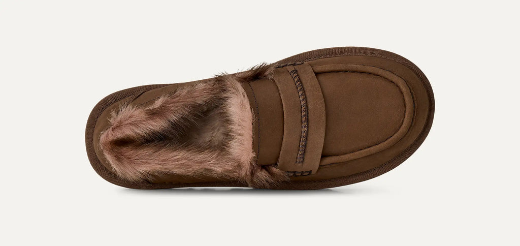 Women's Ellis Nubuck Loafer - DARK CHESTNUT