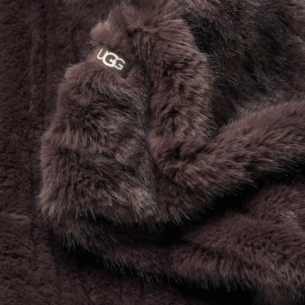Women's Ismay Faux Fur Legwarmer - BURNT CEDAR