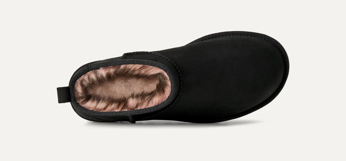 Women's Classic Ultra Mini Nubuck - BLACK
