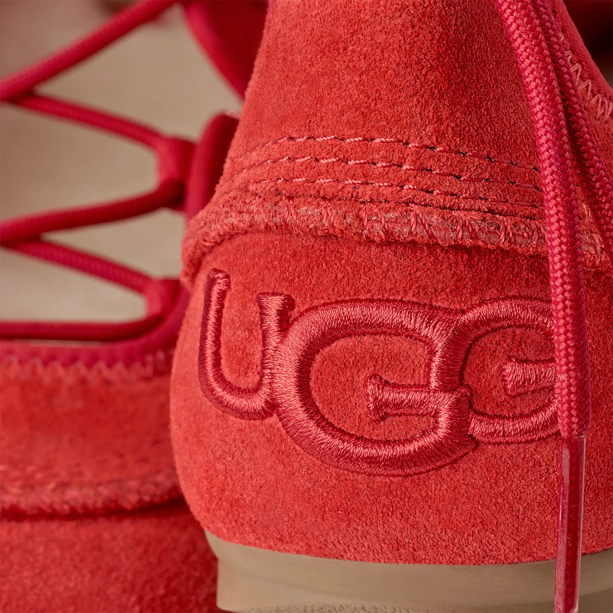 Women's Quill Ballet Sneaker - RED PEPPER