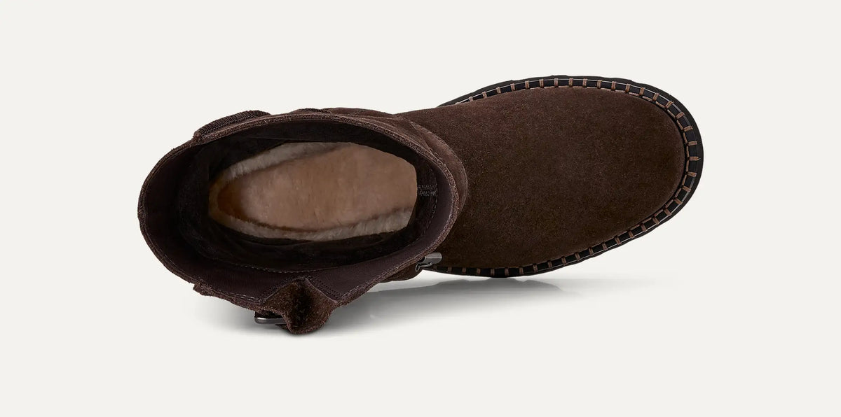 Women's Uptowner Biker Boot - DUSTED COCOA