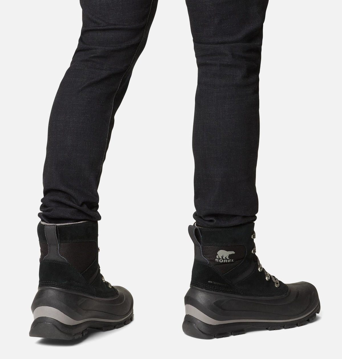 Men's Buxton™ Lace Boot - Black, Quarry