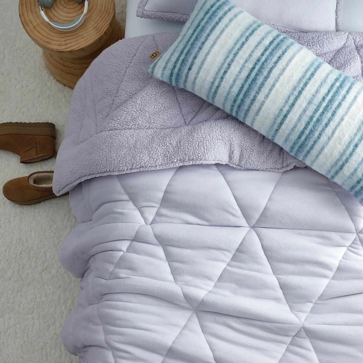 Home Avery Comforter Set Twin/TXL - LILAC HINT