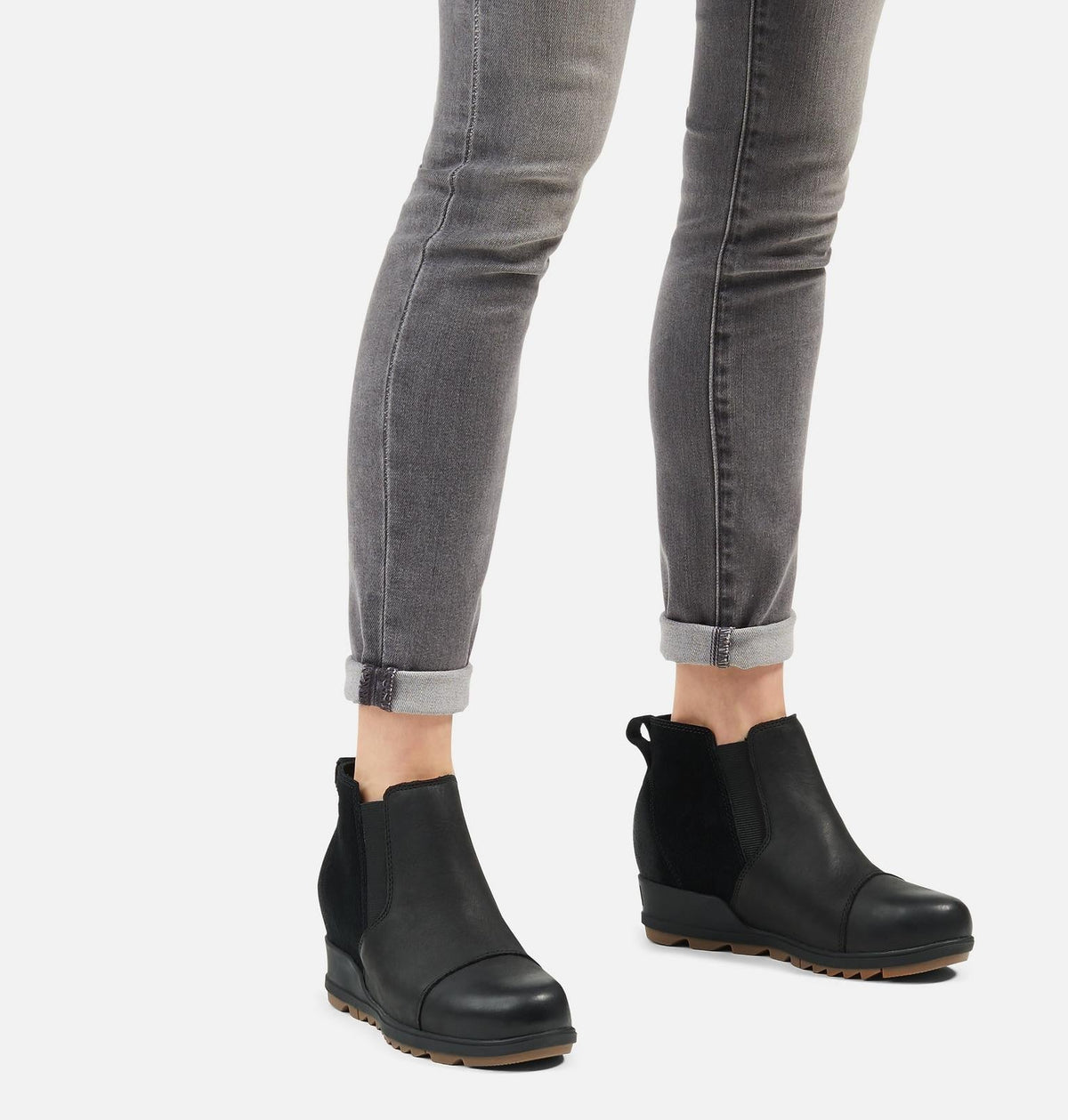 Women's Evie™ Pull-On Suede Bootie - Black