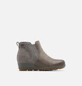 Women's Evie™ Pull-On Suede Bootie - Quarry, Gum 2