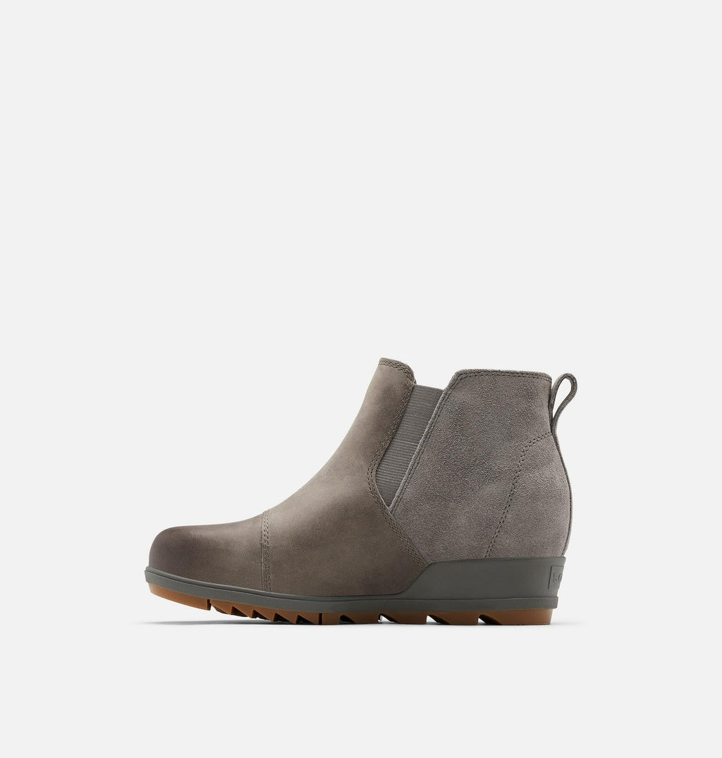 Women's Evie™ Pull-On Suede Bootie - Quarry, Gum 2