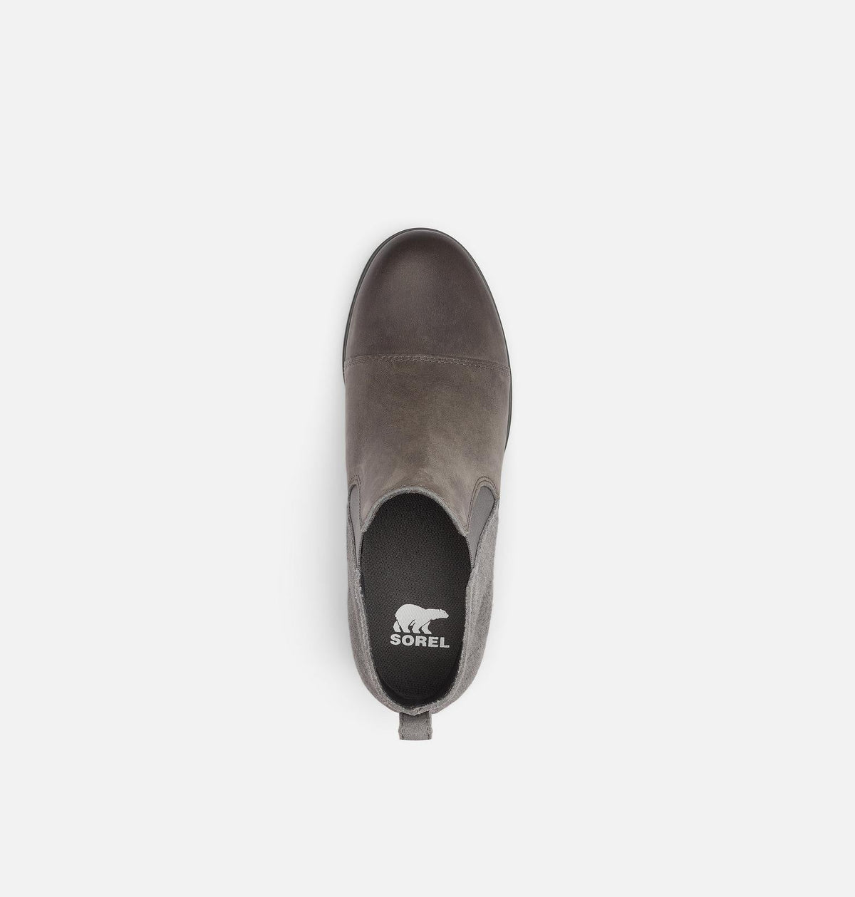 Women's Evie™ Pull-On Suede Bootie - Quarry, Gum 2