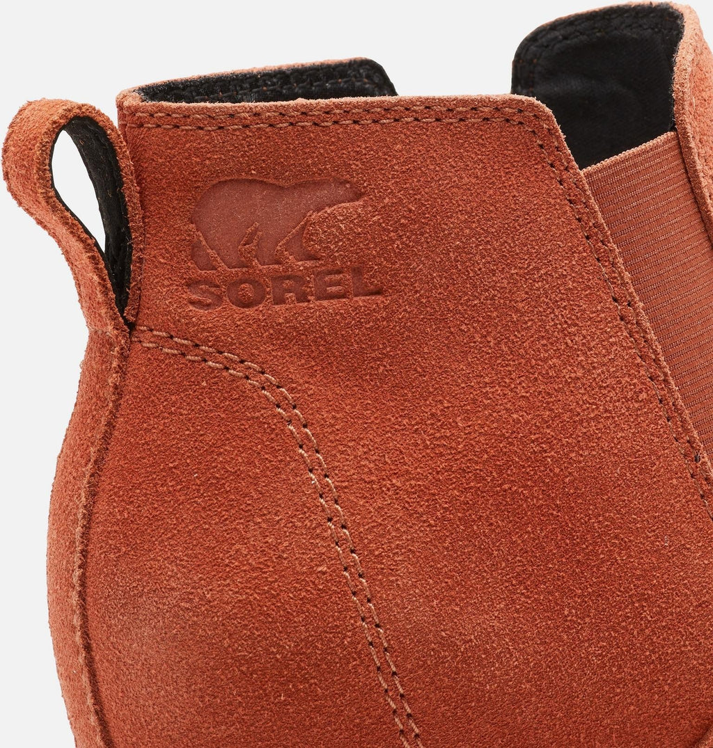 Women's Evie™ Pull-On Suede Bootie - Warp Red, Gum 10