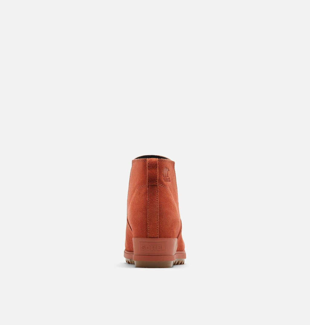 Women's Evie™ Pull-On Suede Bootie - Warp Red, Gum 10