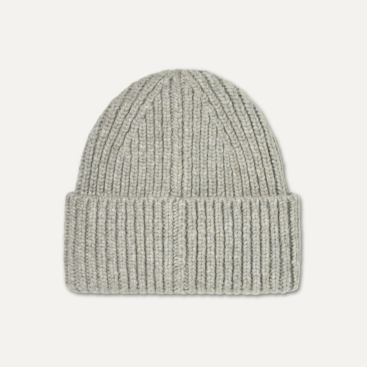 Women's Chunky Rib Beanie - COBBLE