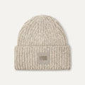 Women's Chunky Rib Beanie - LIGHT GREY