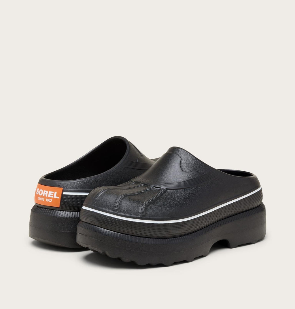 Caribou™ Clog Women's Shoe - Black, Optimized Orange
