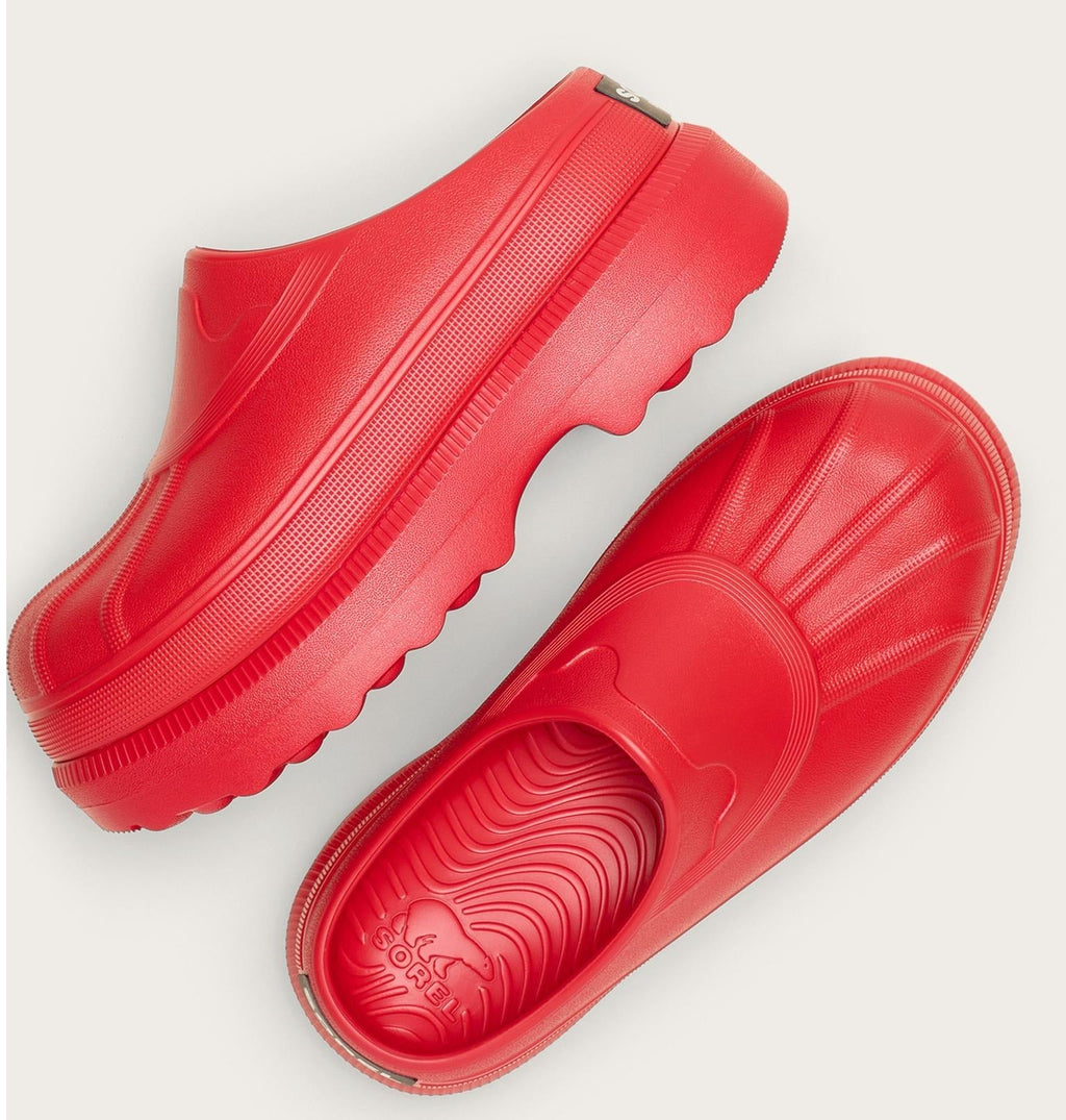 Caribou™ Clog Women's Shoe - Bright Red, Black