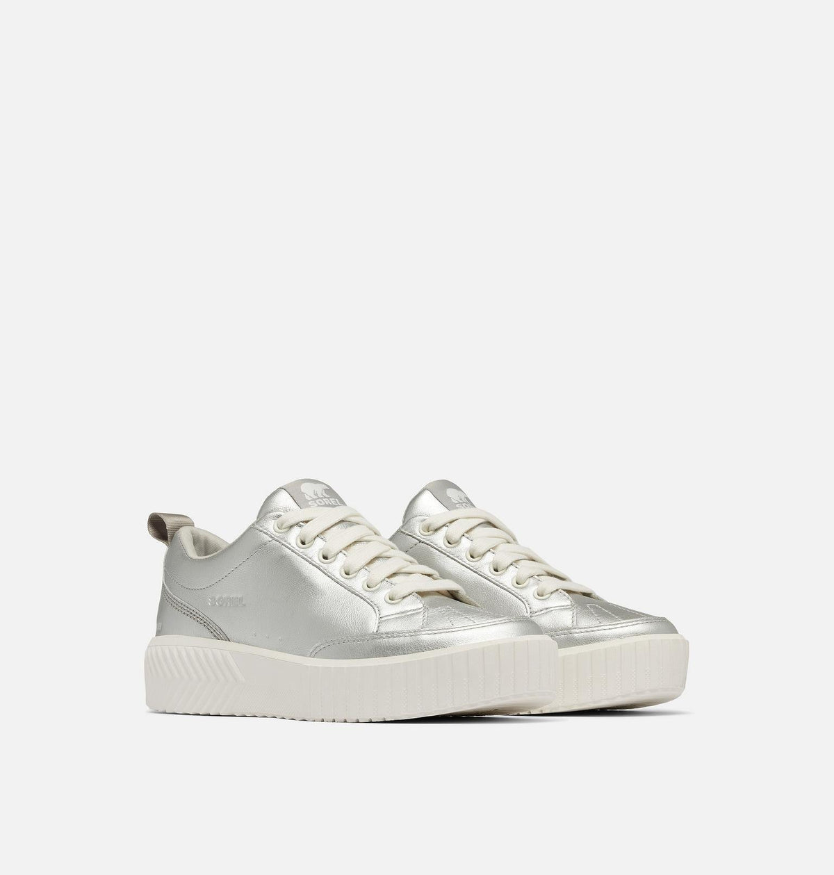 Ona Ave™ Low Waterproof Women's Sneaker - Pure Silver, Sea Salt
