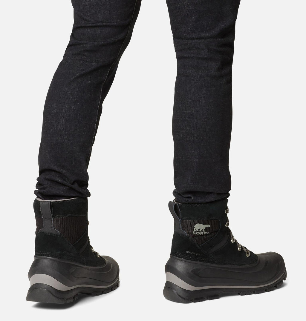 BUXTON™ Lace Men's Waterproof Boot - Black, Quarry