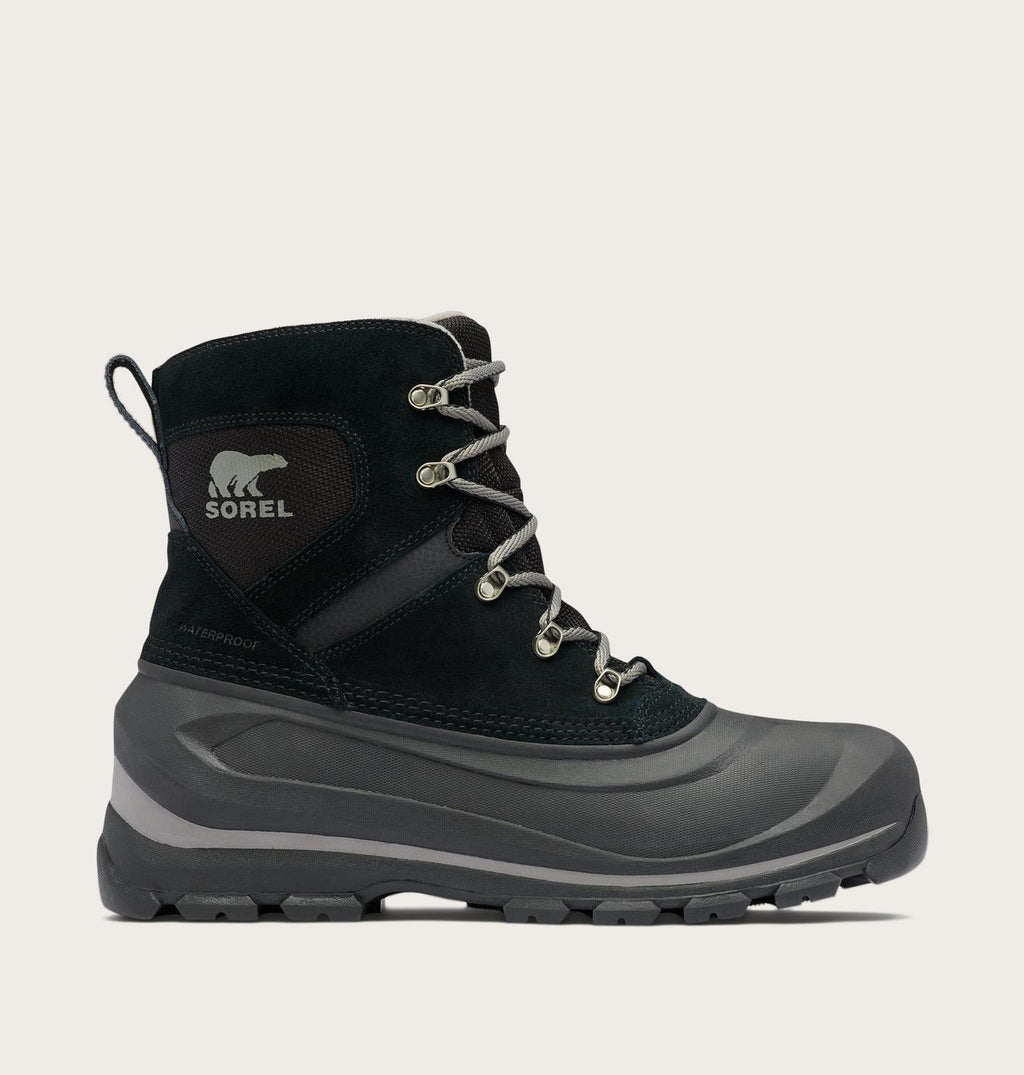 BUXTON™ Lace Men's Waterproof Boot - Black, Quarry