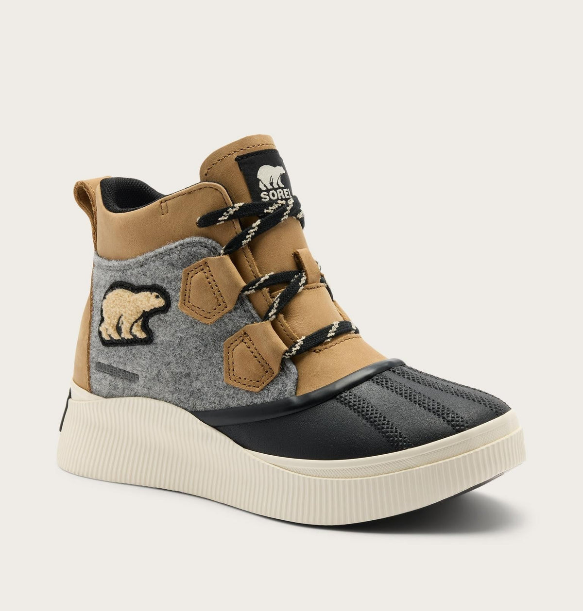 Out N About™ IV Classic Women's Waterproof Boot - Caribou Buff, Black