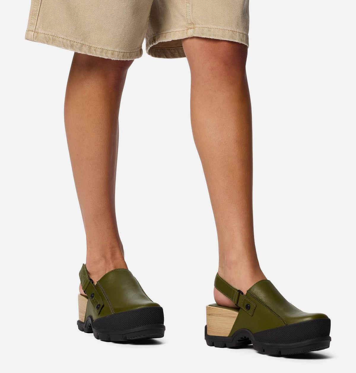 Roam’n Clog™ RBR Women's Shoe - Utility Green, Black