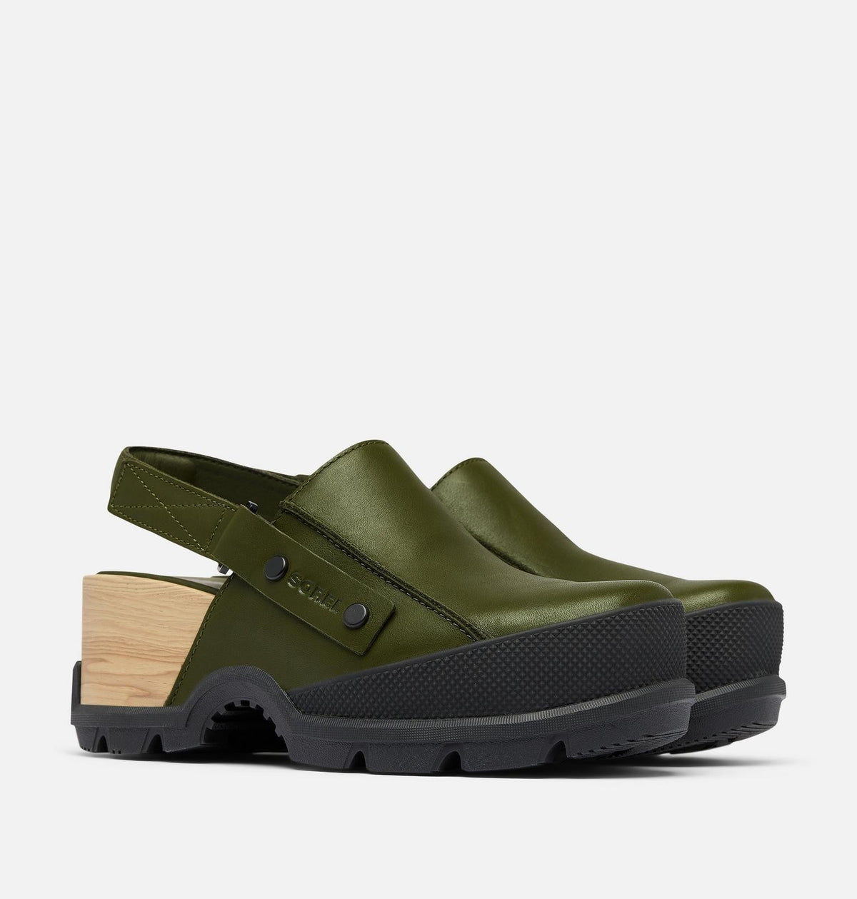Roam’n Clog™ RBR Women's Shoe - Utility Green, Black