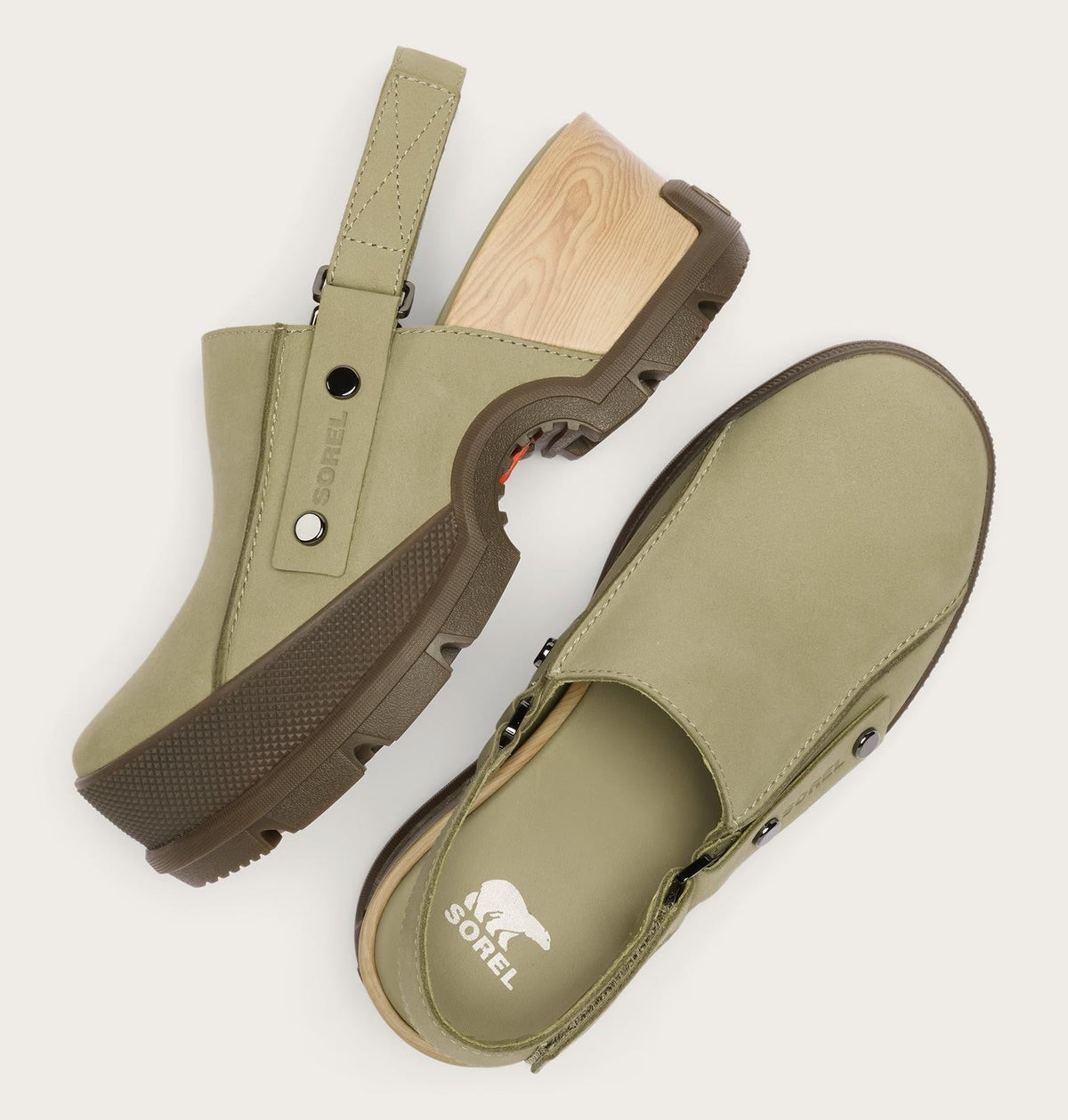 Roam’n Clog™ RBR Women's Shoe - Dusty Twill, Gum 15