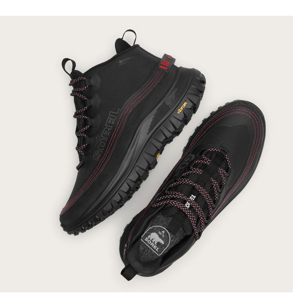CALLSIGN HORIZON™ MID GTX Men's Waterproof Sneaker - Black, Bright Red