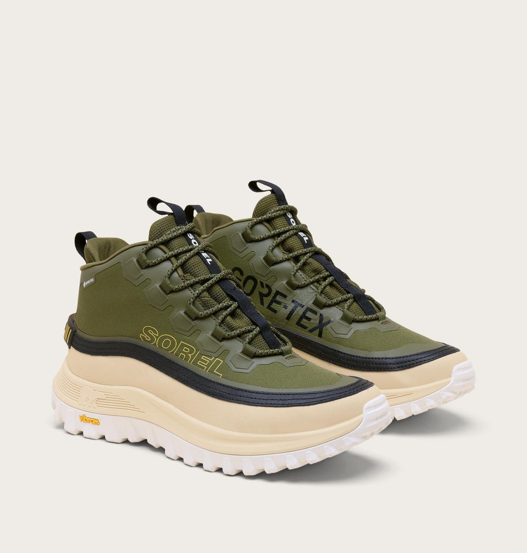 CALLSIGN HORIZON™ MID GTX Men's Waterproof Sneaker - Utility Green, Honey White