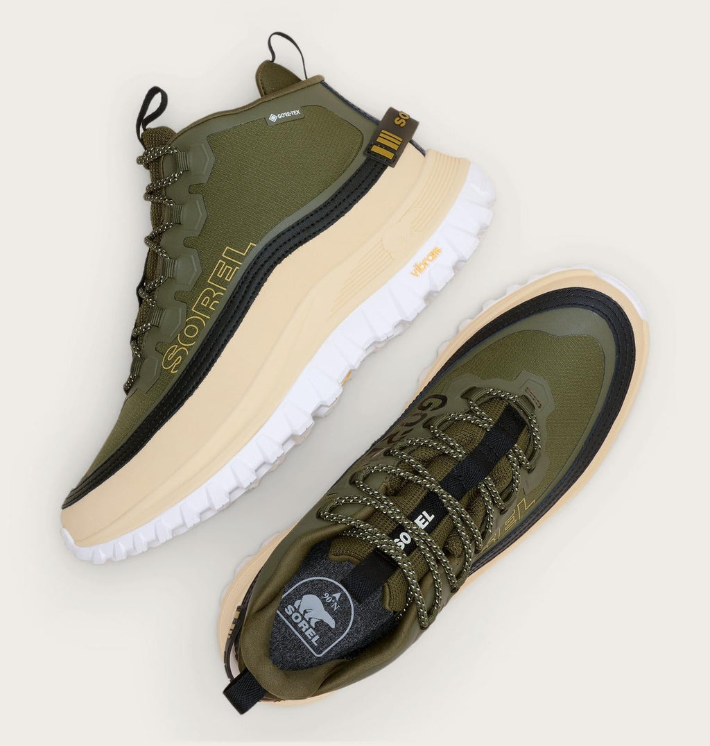 CALLSIGN HORIZON™ MID GTX Men's Waterproof Sneaker - Utility Green, Honey White