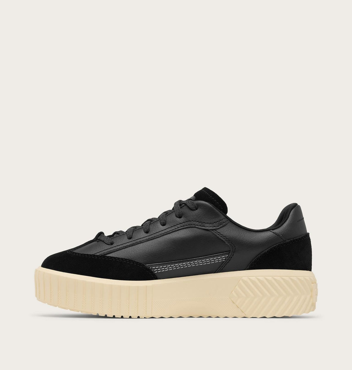Ona Ave™ T-Toe Women's Sneaker - Black, Honey White