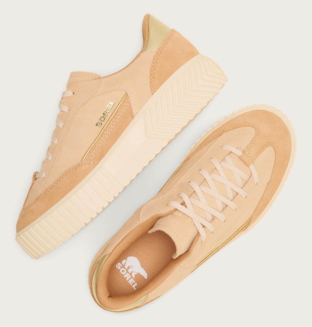 Ona Ave™ T-Toe Women's Sneaker - Ceramic, Tawny Buff