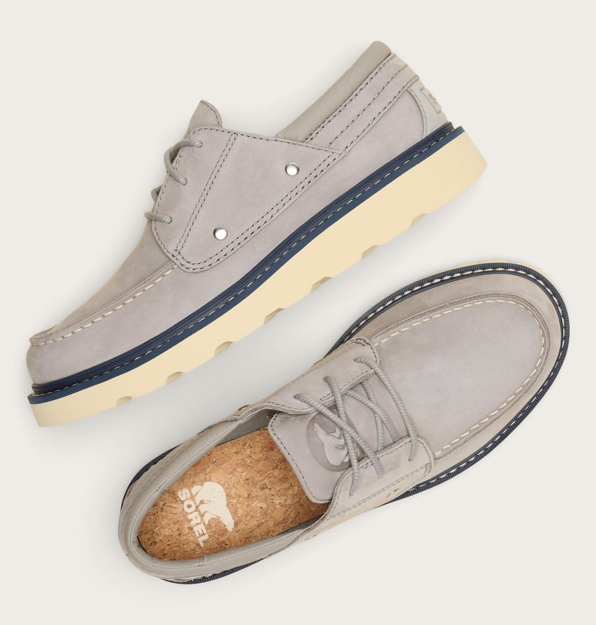 Slabtown 62'™ Mariner Men's Shoe - Chrome Grey, Collegiate Navy