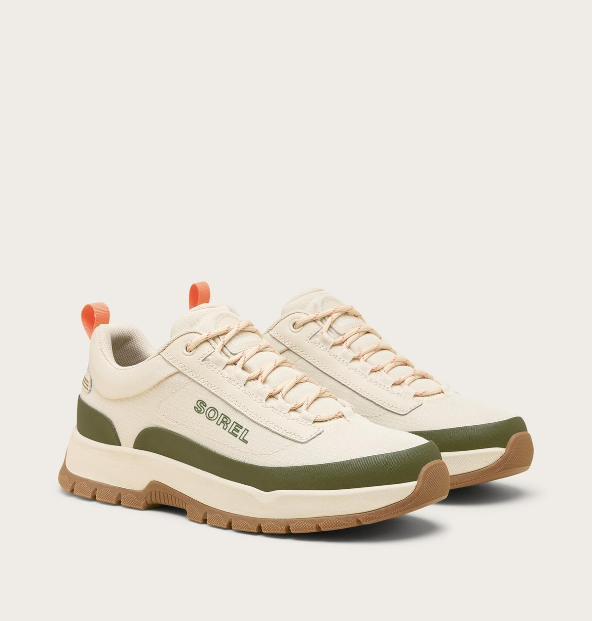 Outing NW™ Low Men's Sneaker - Bleached Ceramic, Utility Green