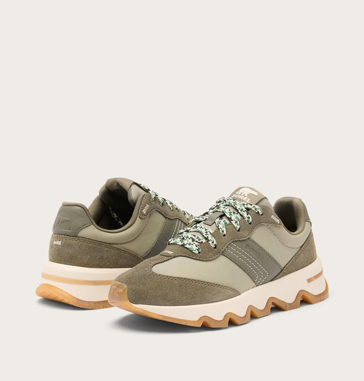 Kinetic™ Ember Women's Sneaker - Stone Green, Dusty Twill
