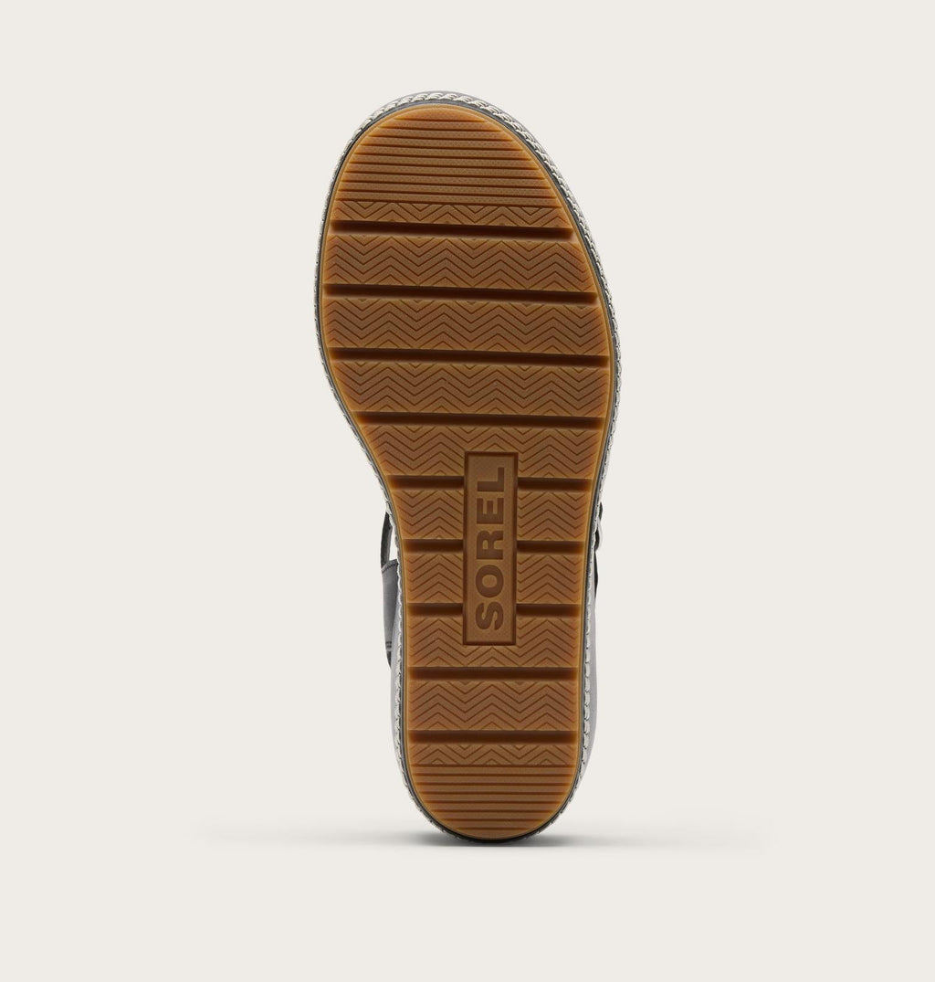 Sunpeak™ Wedge Ankle Strap Women's Sandal - Black, Gum 2