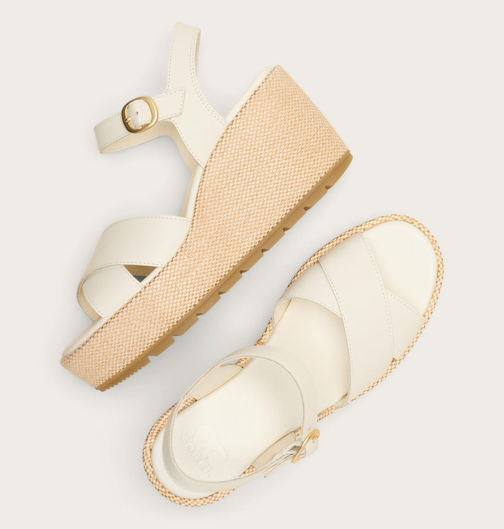 Sunpeak™ Wedge Ankle Strap Women's Sandal - Chalk, Gum 16