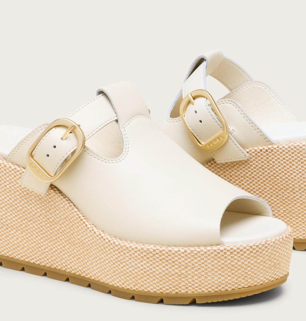Sunpeak™ Wedge Slide Women's Sandal - Chalk, Gum 16
