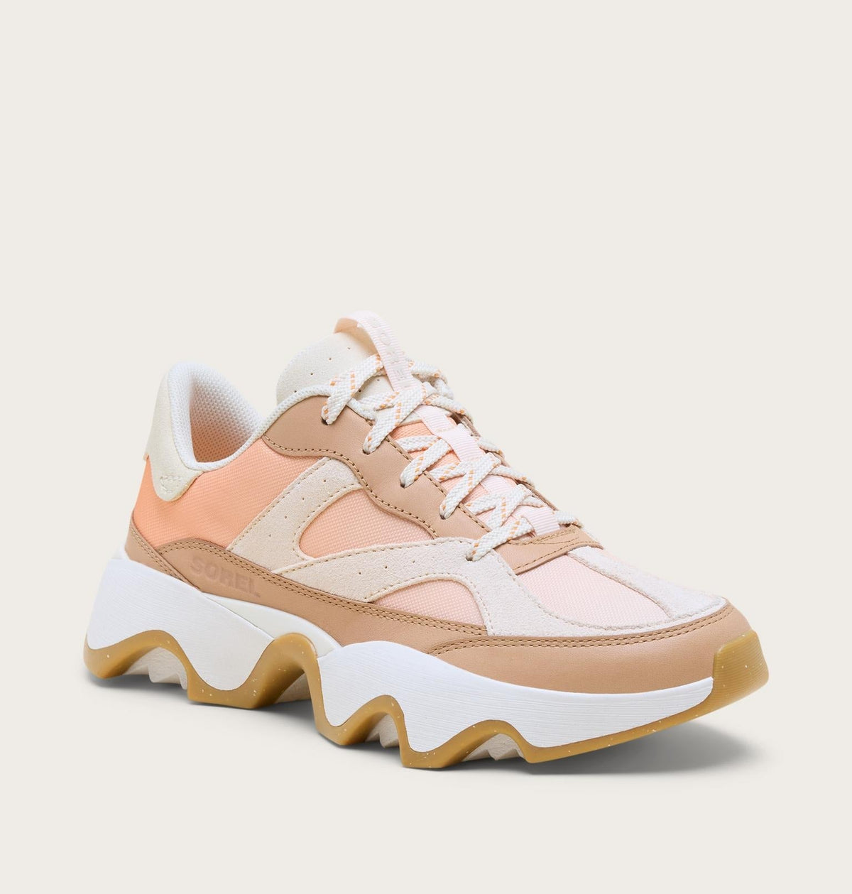 Kinetic™ Array Women's Sneaker - Honest Beige, White Peach