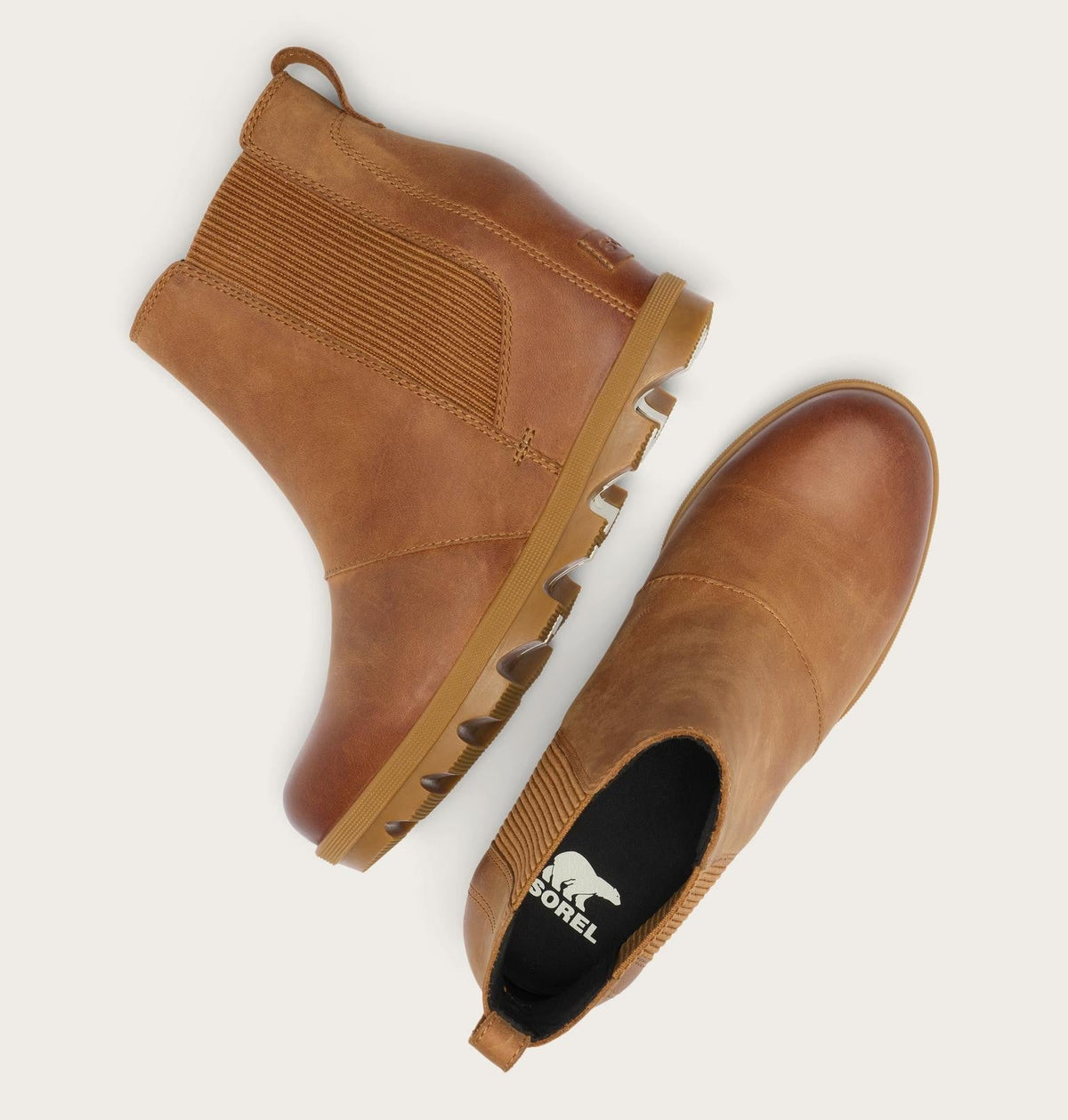 Joan Rhapsody™ Chelsea Wedge - Velvet Tan, Gum 2