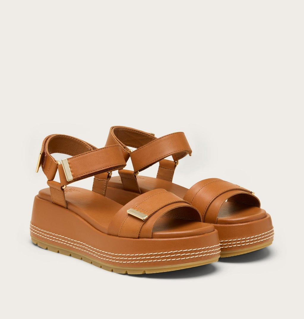 Sunpeak™ Platform Y-Strap Women's Sandal - Iced Tea, Gum 16