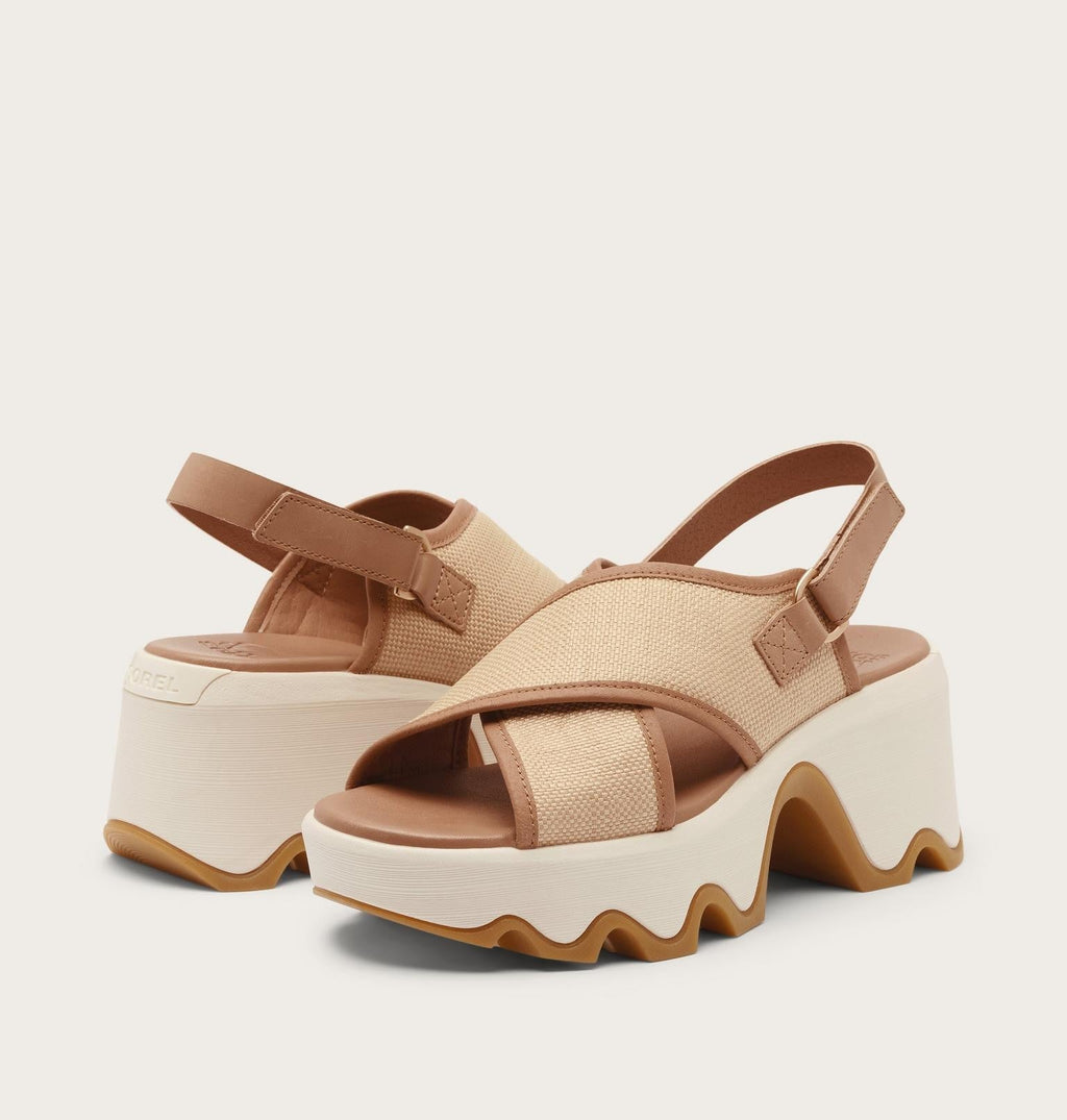 Kinetic™ Aura Slingback TXT Women's Sandal - Honest Beige, Gum 16