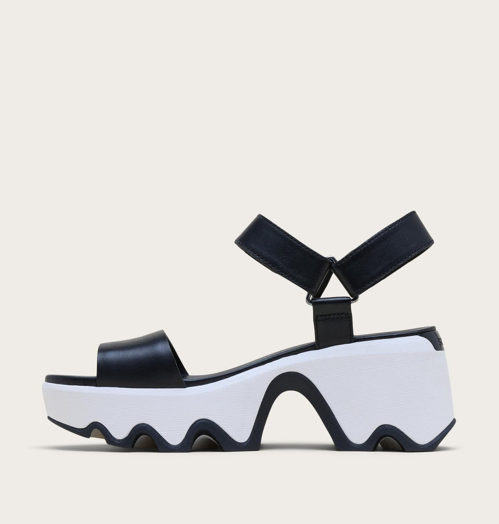 Kinetic™ Aura Y-Strap Women's Sandal - Black, Sea Salt