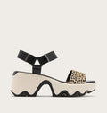 Kinetic™ Aura Y-Strap Women's Sandal - Black, Snow 2