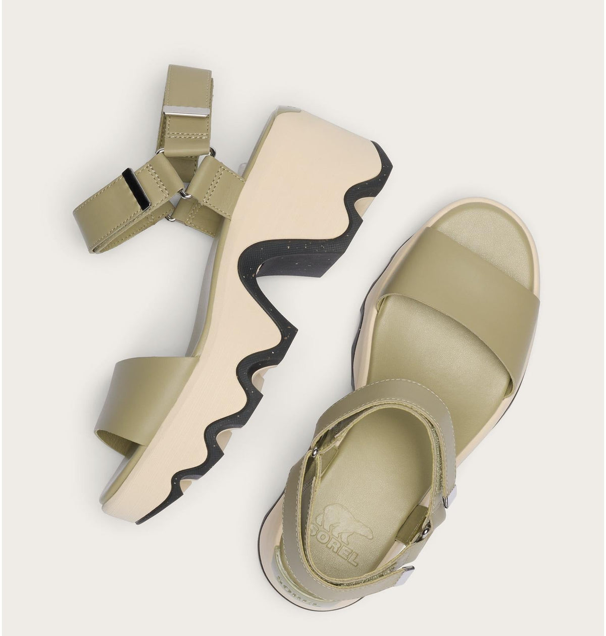 Kinetic™ Aura Y-Strap Women's Sandal - Dusty Twill, Gum 18