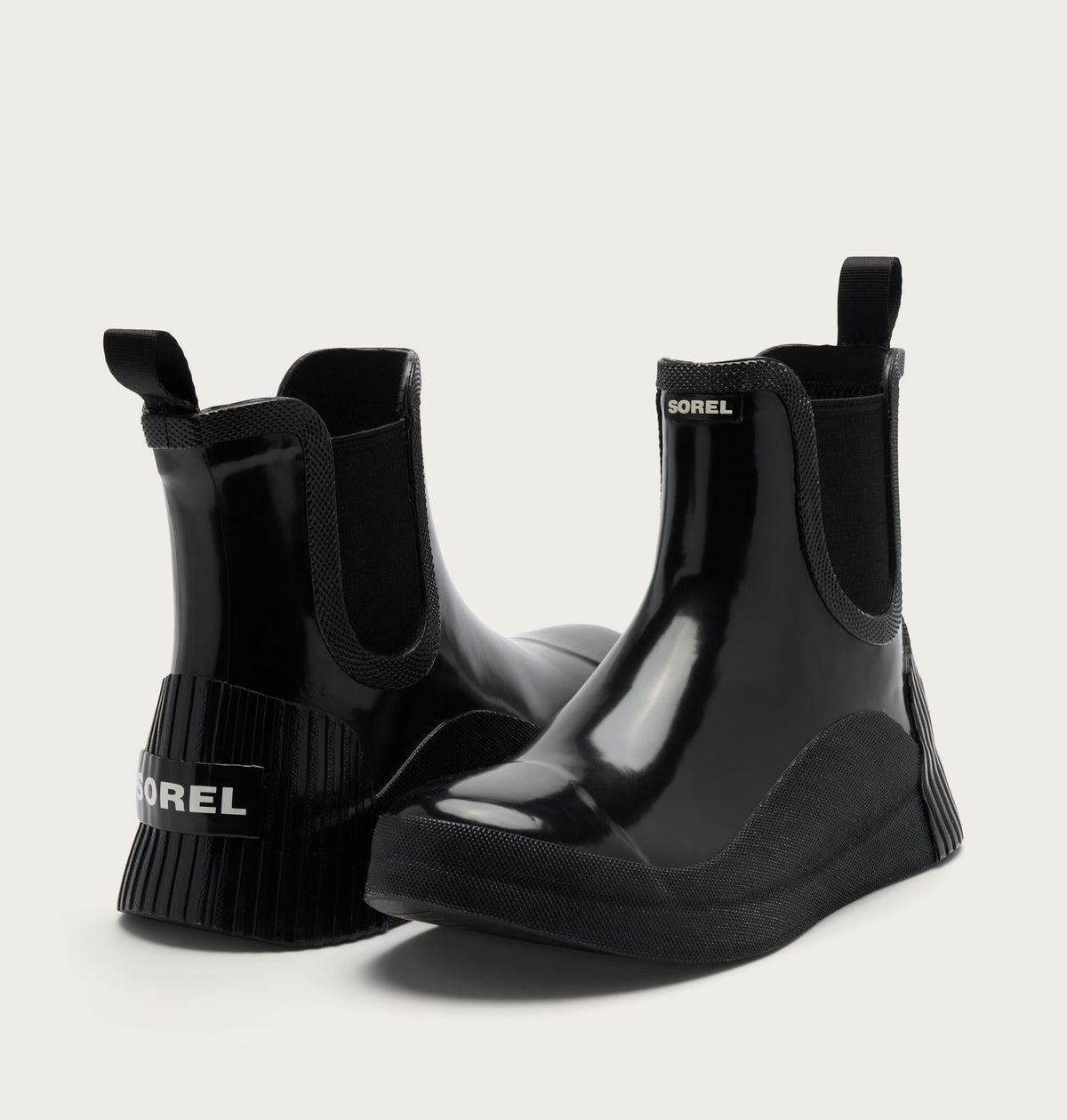 Out N About™ IV Chelsea Rain Women's Waterproof Boot - Black, Sea Salt