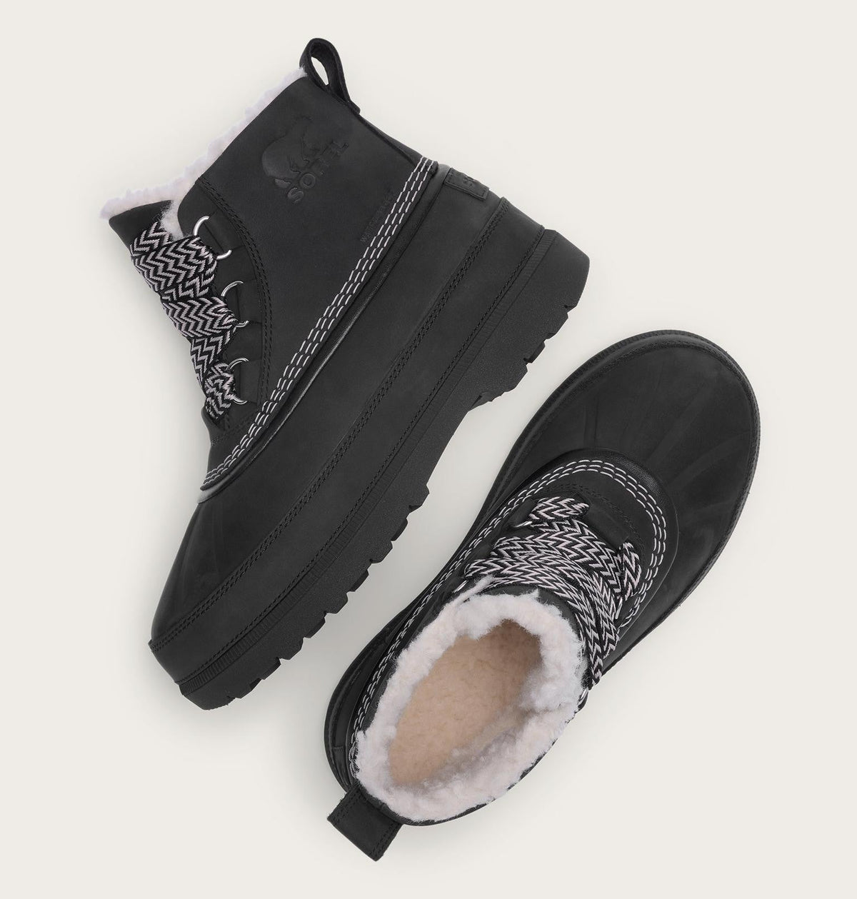 Ambler™ Fireside Chukka Women's Waterproof Boot - Black, Dark Stone