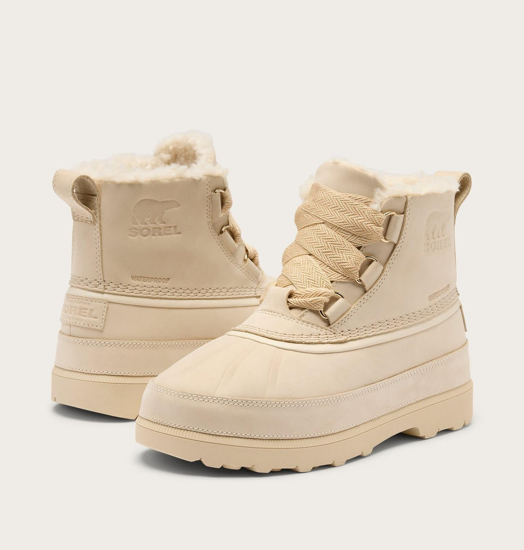Ambler™ Fireside Chukka Women's Waterproof Boot - Bleached Ceramic, Warm Gold