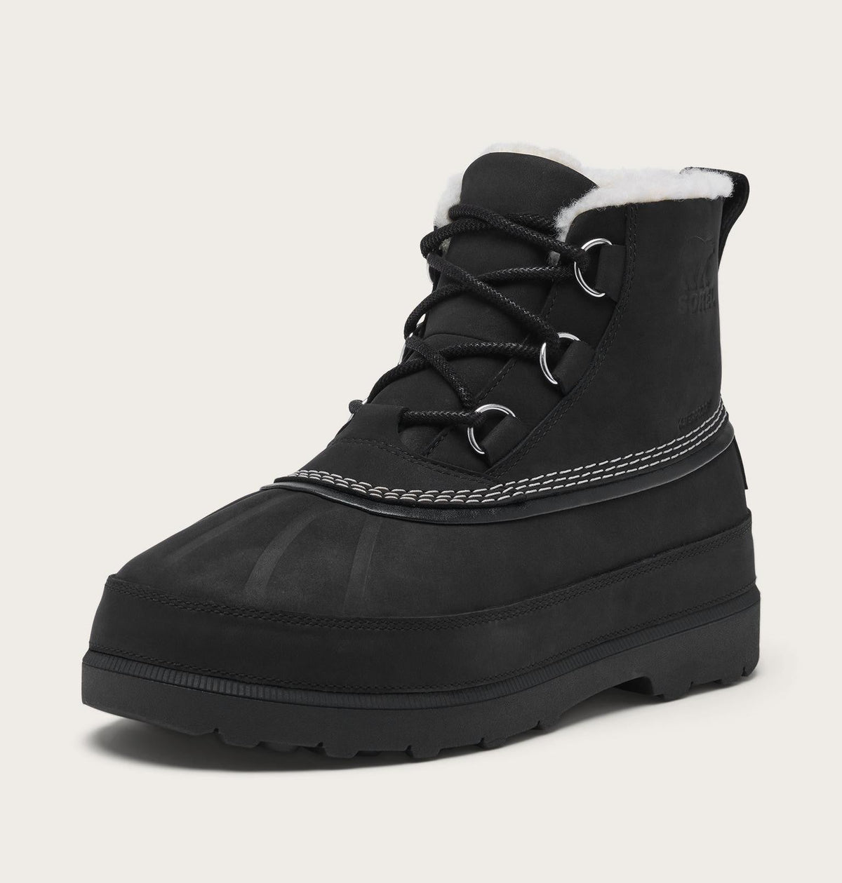 Ambler™ Fireside Chukka Men's Waterproof Boot - Black, Dark Stone