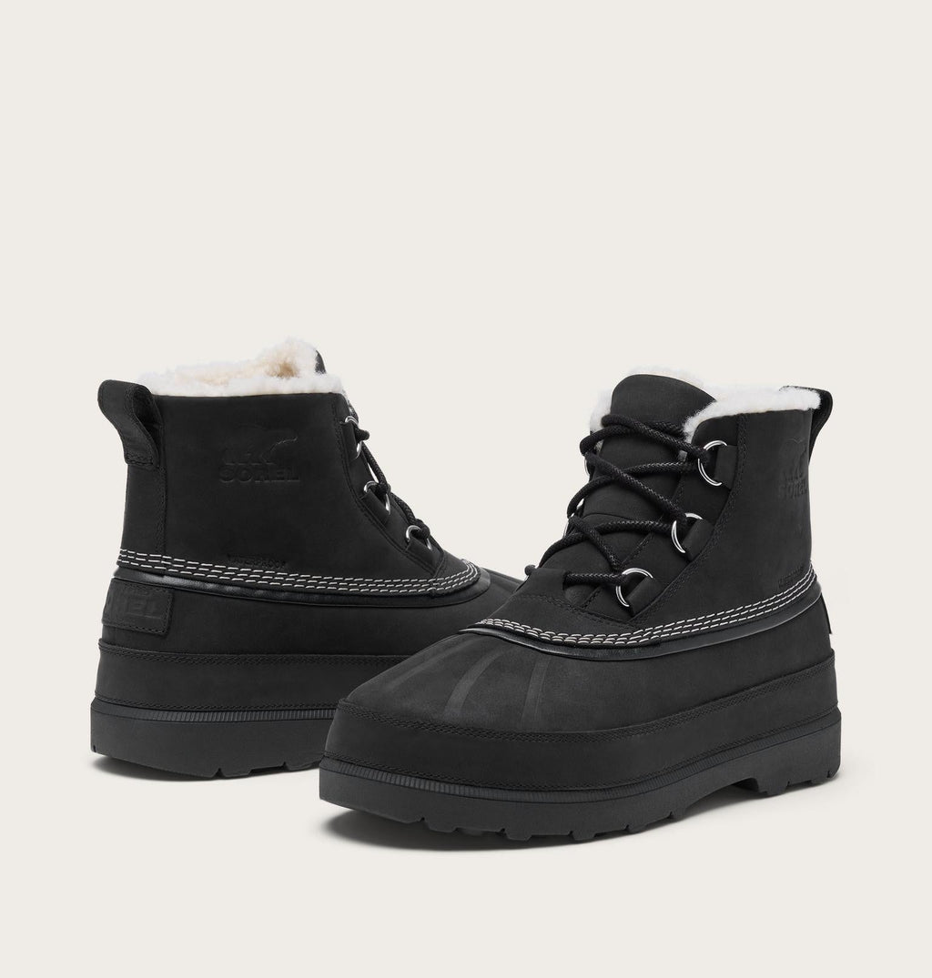 Ambler™ Fireside Chukka Men's Waterproof Boot - Black, Dark Stone