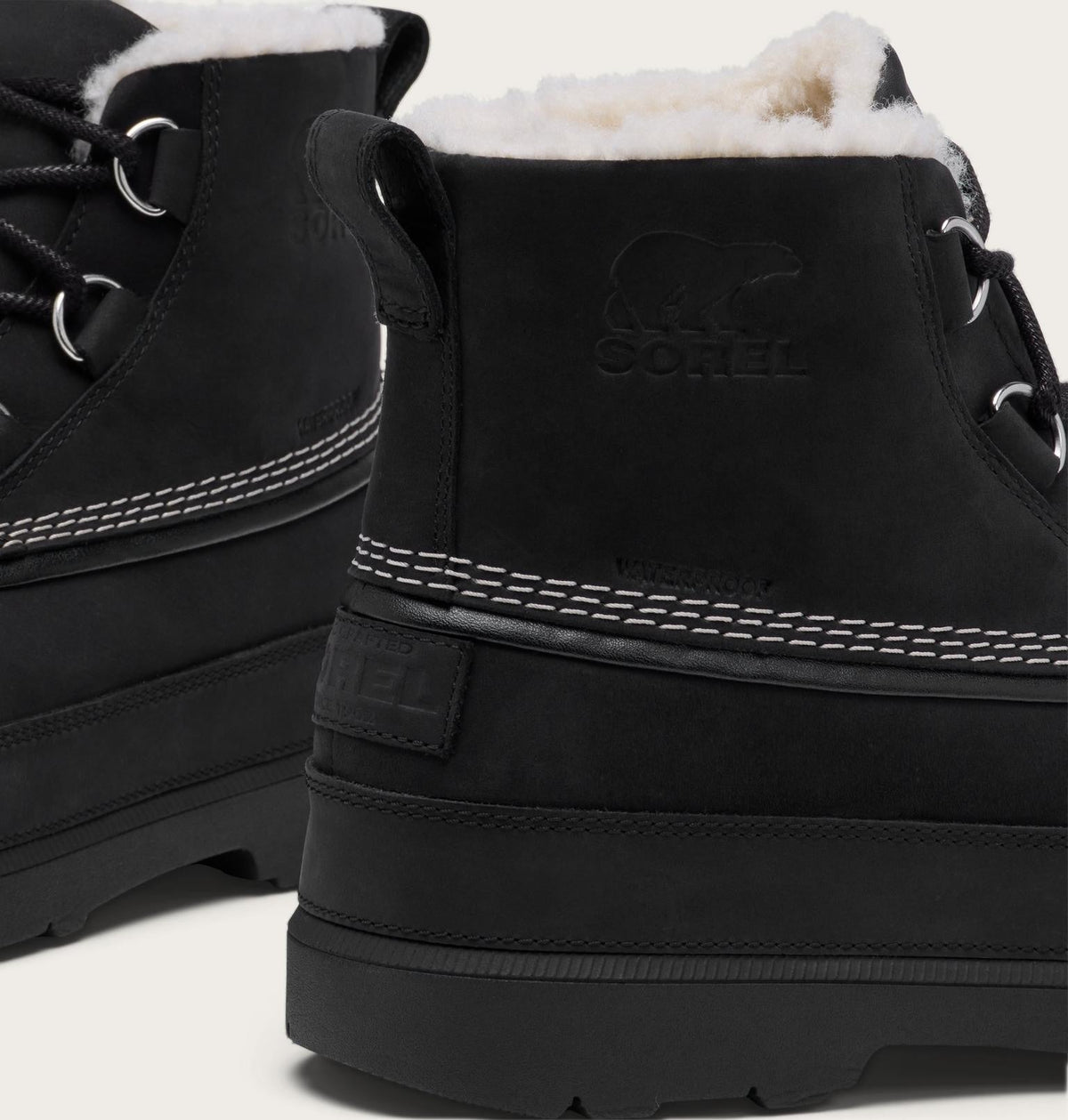 Ambler™ Fireside Chukka Men's Waterproof Boot - Black, Dark Stone